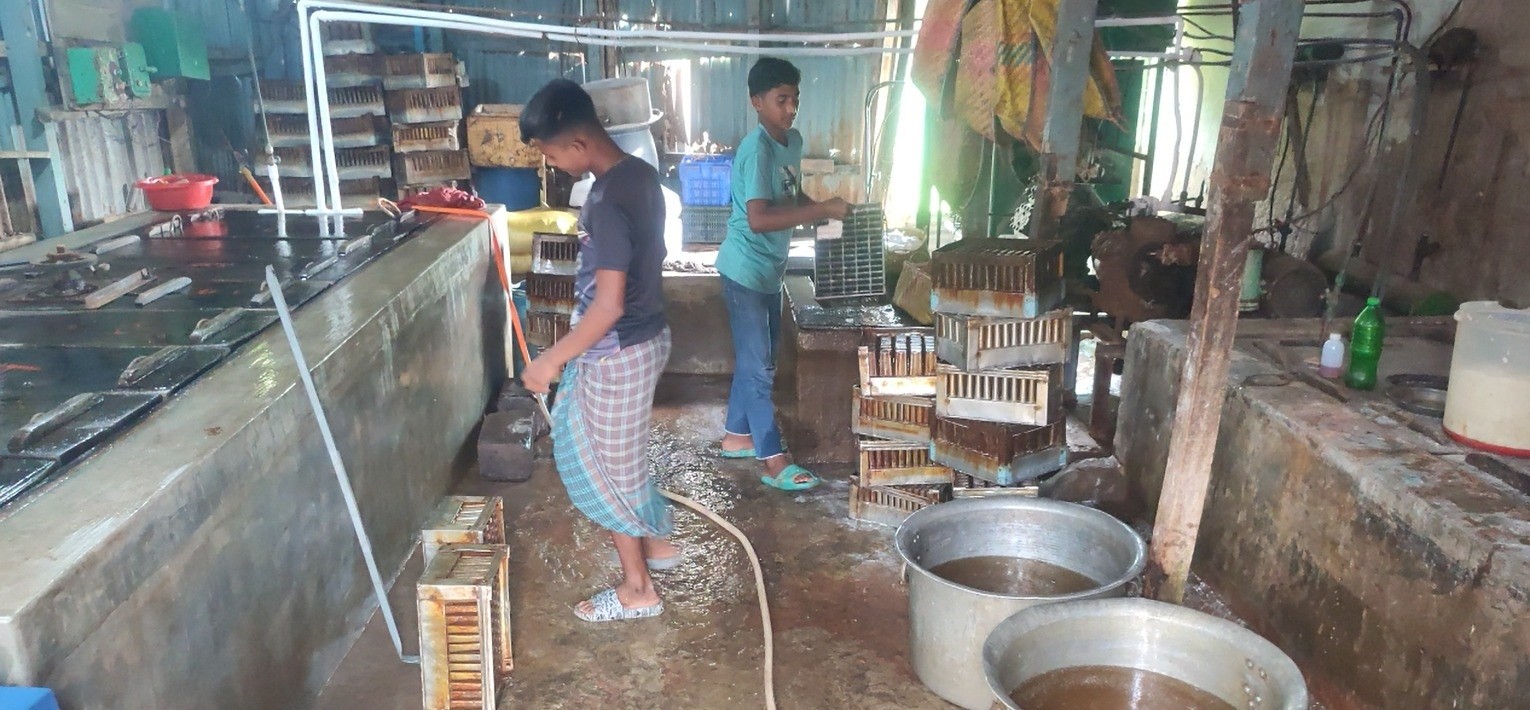 অস্বাস্থ্যকর পরিবেশে তৈরী হচ্ছে আইসক্রীম, স্বাস্থ্যঝুঁকিতে নোয়াখালীর মানুষ