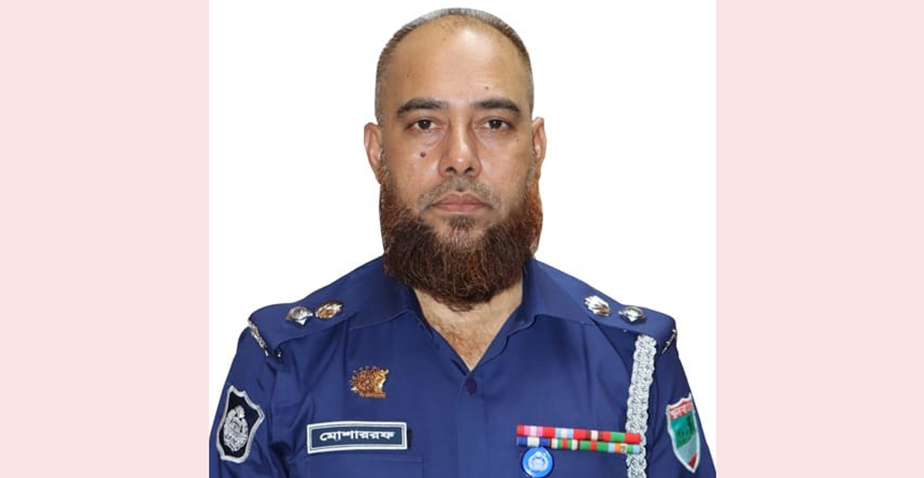 নোয়াখালীর নতুন পুলিশ সুপার টি.এম মোশাররফ হোসেন