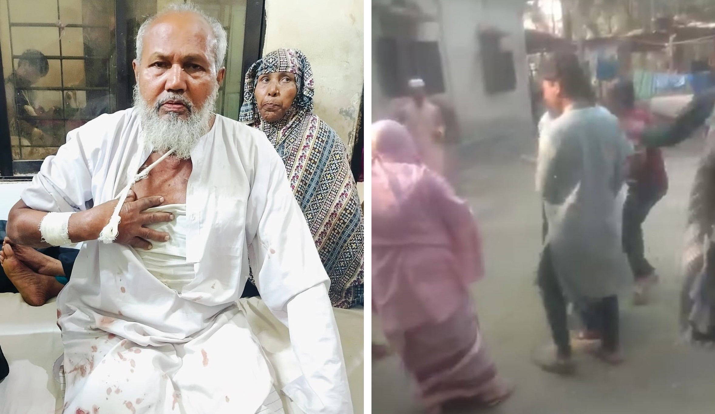 নোয়াখালীতে ভূমি বিরোধের জেরে বসতবাড়িতে হামলা-লুটপাট, বৃদ্ধা আহত