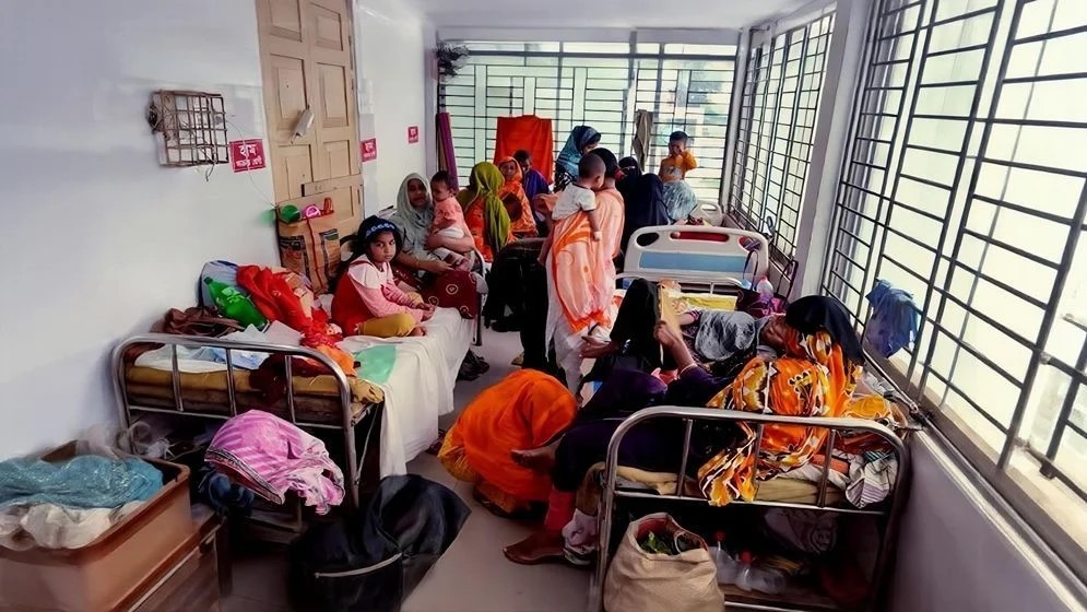 চলতি বছরে হামে ১০৪ এবং হামের উপসর্গে ১০৩৬ জনের মৃত্যু
